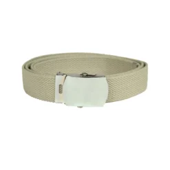 Ceinture Militaire Réglementaire En Toile Beige - MIL-TEC