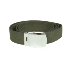 Ceinture Militaire Réglementaire En Toile Vert OD - MIL-TEC