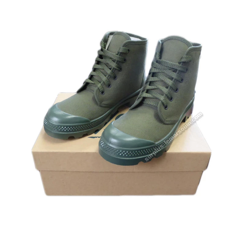 Chaussure De Brousse En Toile Coton - Kaki - Image 2