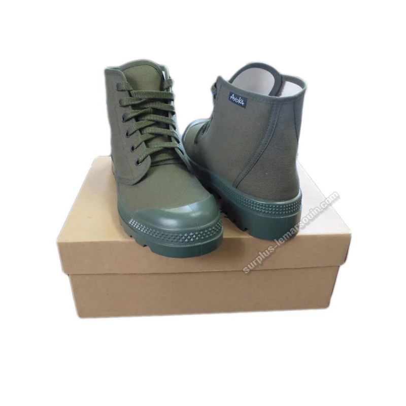 Chaussure De Brousse En Toile Coton - Kaki - Image 4