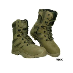 Chaussure Intervention Recon Cuir - Vert OD