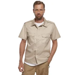 Chemise Militaire MC Brandit - Tan
