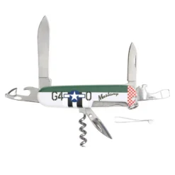 Couteau De Poche Avec Empreinte P-51 Mustang