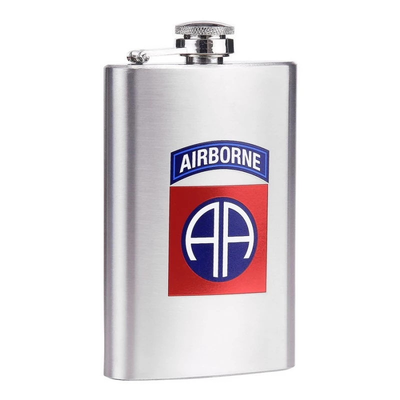 Flasque En Métal 5 Oz 82nd Airborne Acier Stainless - Image 3