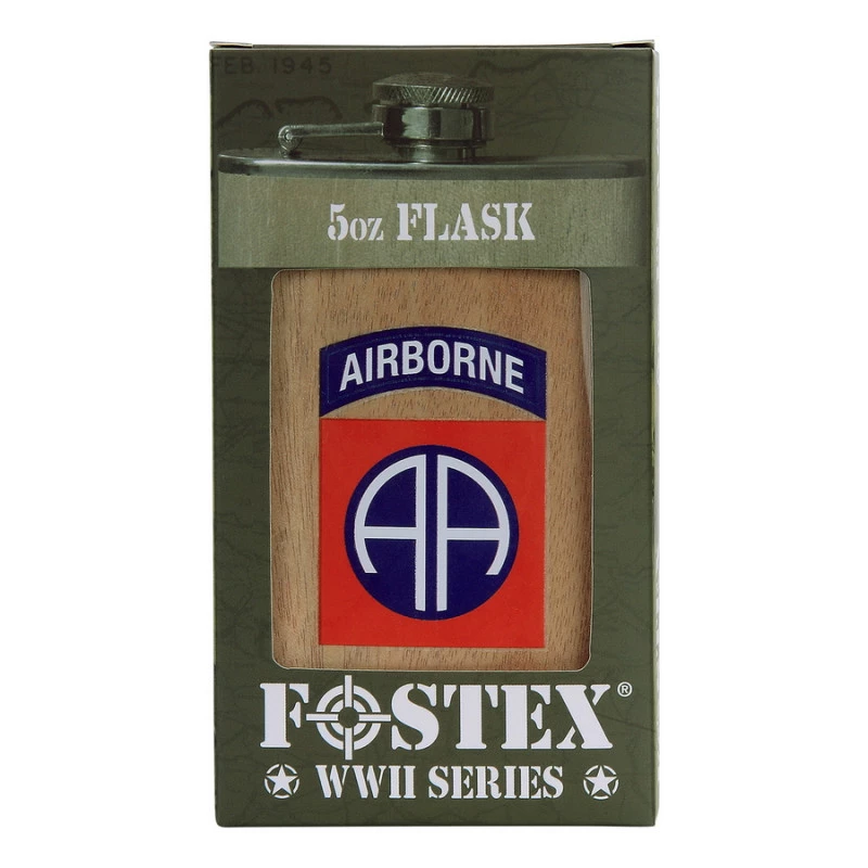 Flasque En Métal 5 Oz 82nd Airborne Acier Stainless - Image 7
