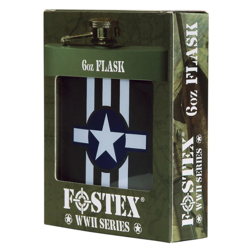 Flasque En Métal 6 Oz USAF Invasion Stripes Acier Stainless - Image 8