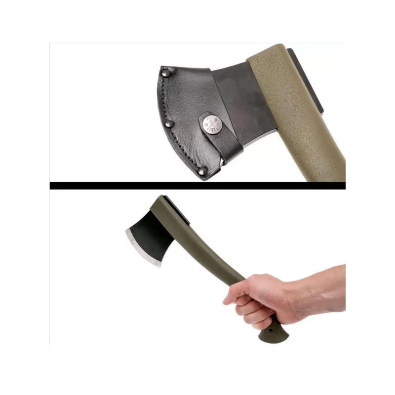 Hache De Survie MORA Vert OD - MORAKNIV - Image 3