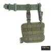 Holster Plaque De Cuisse Systeme Molle Cordura LQ16170
