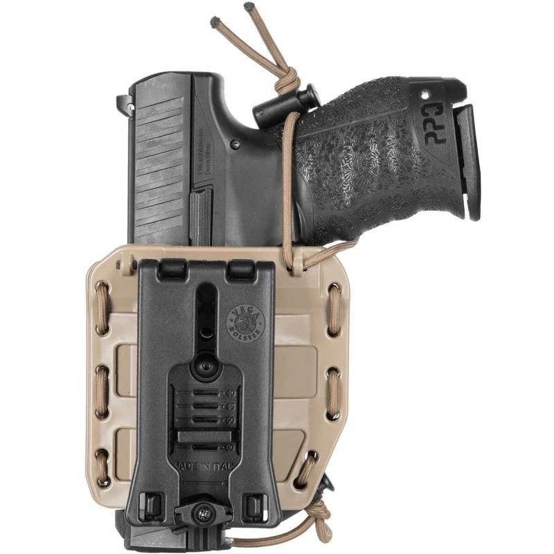 Holster Universel Bungy 8BL TAN Vega Holster - Ambidextre - Image 4