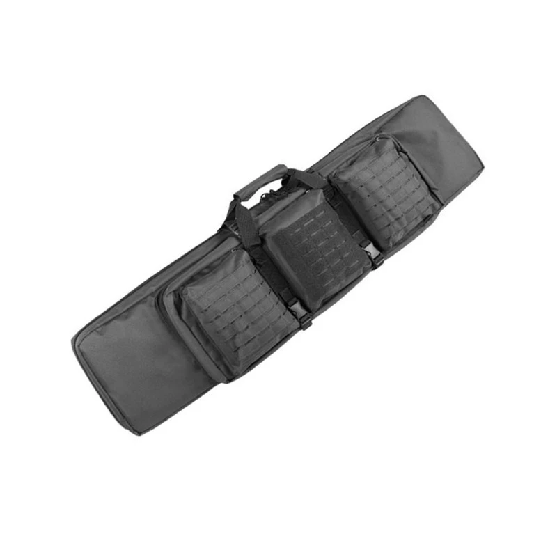 Housse Transport Pour 2 Armes Longues 106cm Miltec - Noir - Image 2