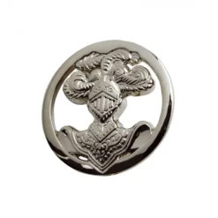 Insigne De Béret Argenté Arme Blindée Cavalerie Sans Marque