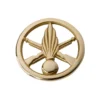 Insigne De Béret Doré Infanterie Sans Marque