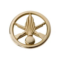 Insigne De Béret Doré Infanterie Sans Marque