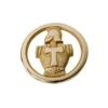 Insigne De Béret Doré Transmissions Sans Marque
