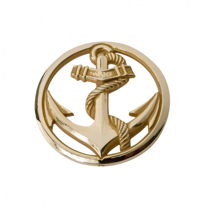 Insigne De Béret Doré Troupes De Marine Sans Marque
