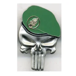 Insigne Punisher Beret Legion Etrangere