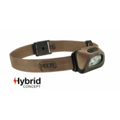 Lampe Frontale Hybrid éclairage 2 Couleurs Tactikka + Tan - 350 Lumens Petzl
