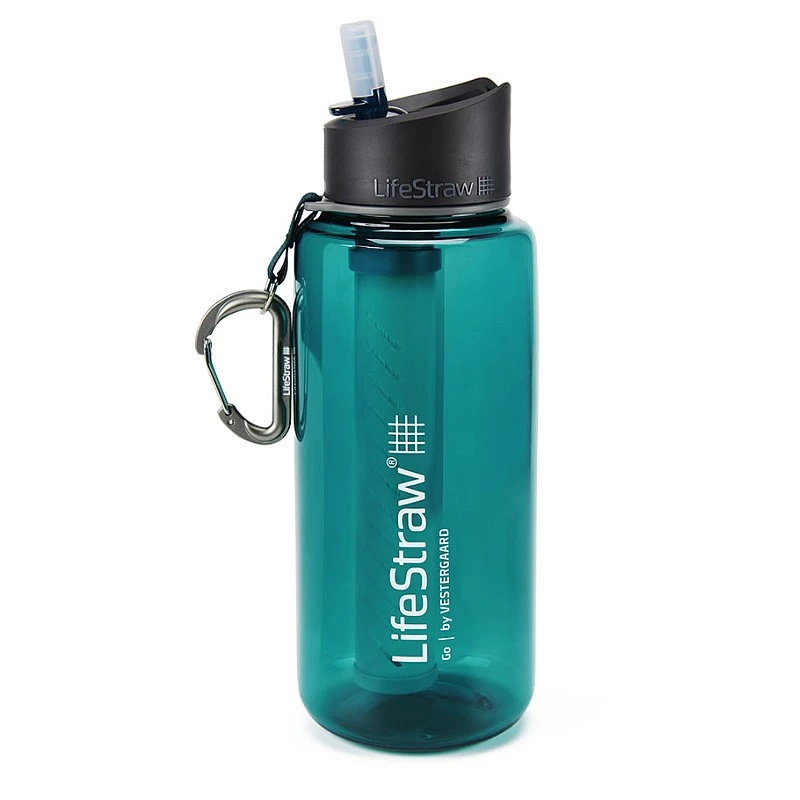 LIFESTRAW GO TRITAN RENEW – Gourde Filtrante Eau 1L Pour Randonnée - Dark Grey - Image 3