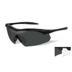 Lunettes De Protection Balistiques Vapor Noir écrans Fumé/incolore Wiley X