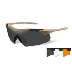 Lunettes De Protection Balistiques Vapor Tan écrans Fumé/incolore/orange Wiley X
