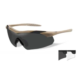 Lunettes De Protection Balistiques Vapor Tan écrans Fumé/incolore Wiley X
