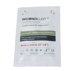 Pansement Hémostatique WOUNDCLOT - 8cmx20cm