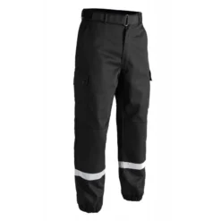 Pantalon F2 Bandes Rétro-réfléchissantes Noir T.O.E. Design