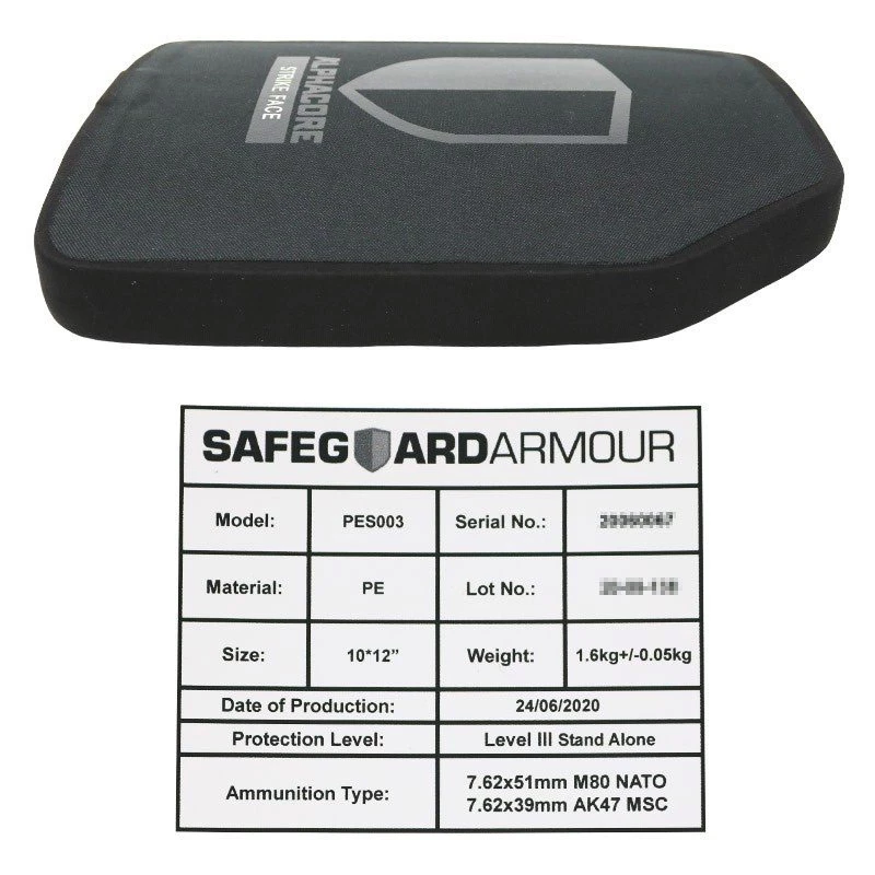 Plaque Balistique ALPHACORE NIJ III+ SA - Image 3