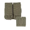Porte Chargeur Double Hk416 / Famas Vert OD - Miltec