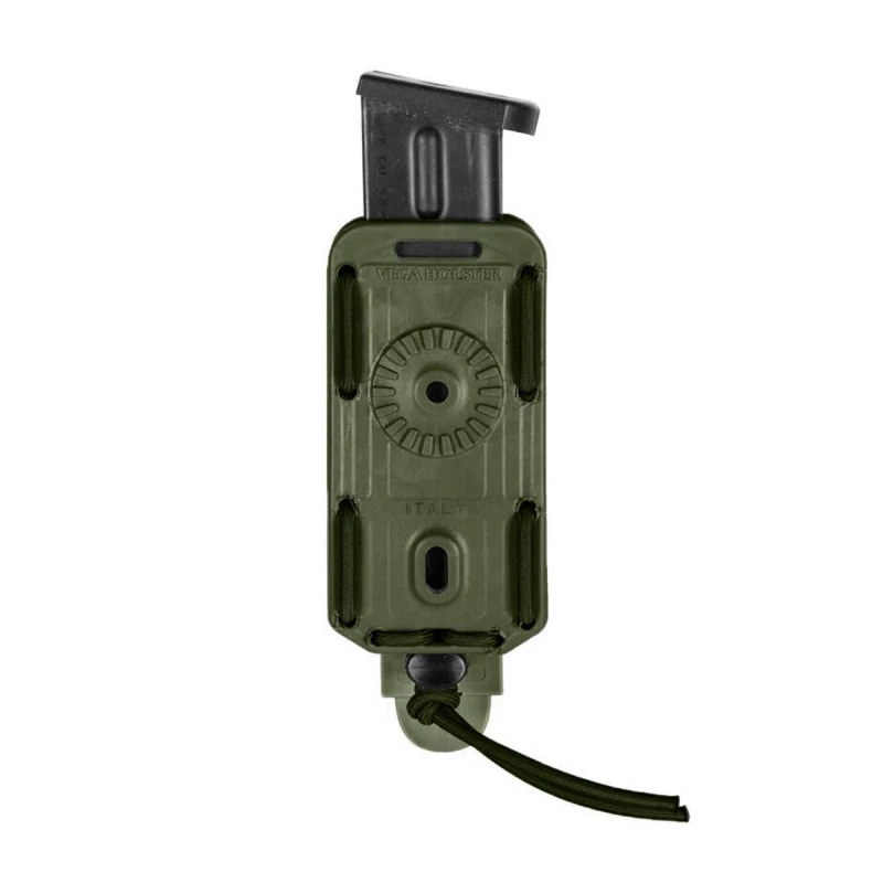 Porte Chargeur Simple PA Bungee 8BL Vert OD - Vega Holster - Image 2