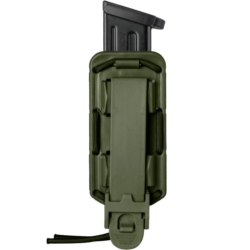 Porte Chargeur Simple PA Bungee 8BL Vert OD - Vega Holster - Image 3