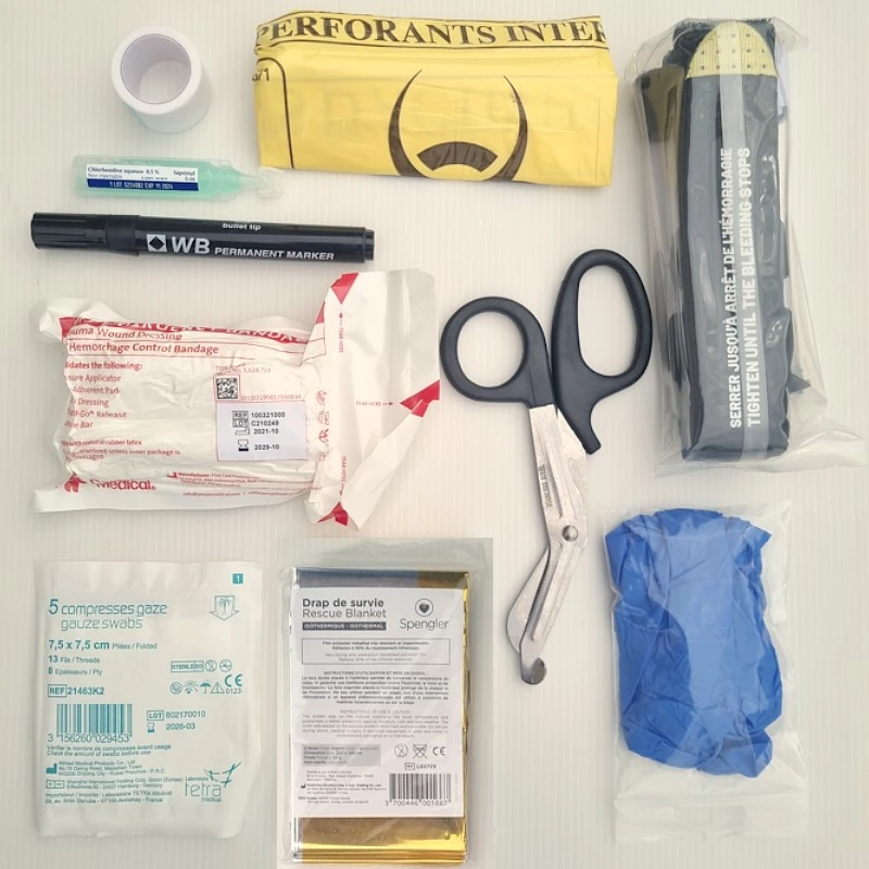 Recharge Kit Hémorragie 1er Secours