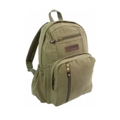 Sac à Dos Coton Canvas SALEM 18L Highlander - Vert Olive