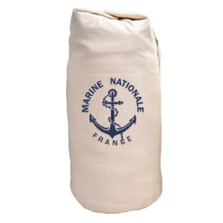 Sac Paquetage Inscription Marine Nationale GM - BLANC