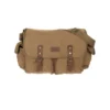 Sac Transport Vintage Coton Canvas - Marron