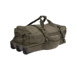 Sac Transport Voyage Triple Roulettes - Vert OD