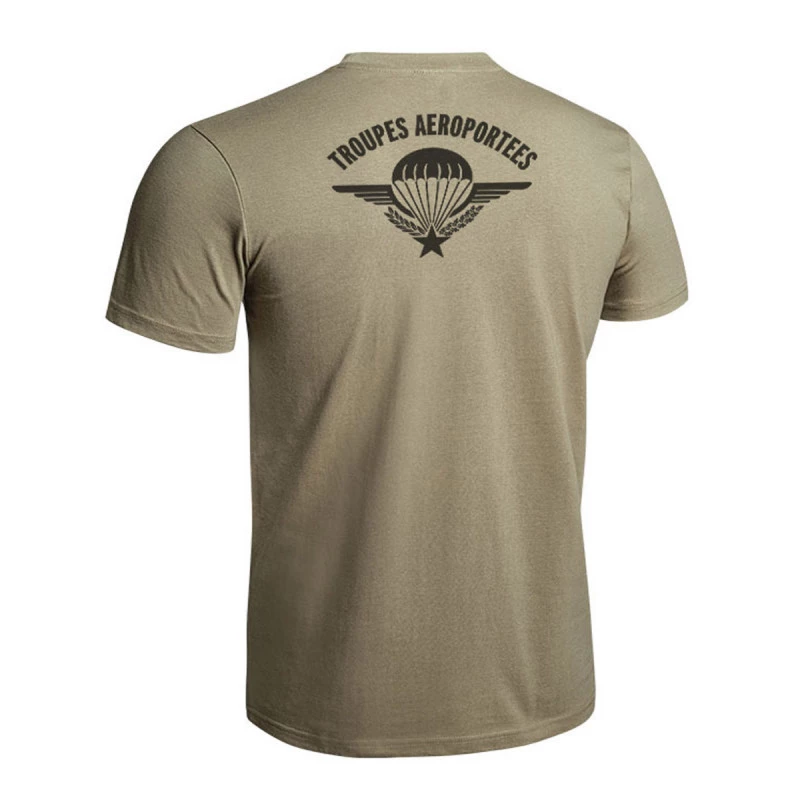 T-shirt Strong Troupes Aéroportées Tan A10 Equipment - Image 3
