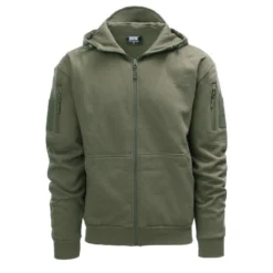 Tactical Sweat Shirt Zip Capuche Ranger Green - TF-2215