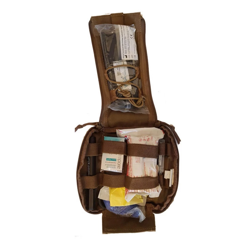Trousse IFAK Combat Militaire Complète - COYOTE - Image 3
