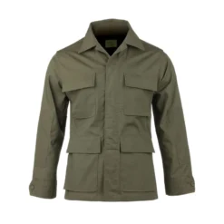 Veste Militaire US BDU Rip-Stop 4 Poches Vert OTAN - Teesar